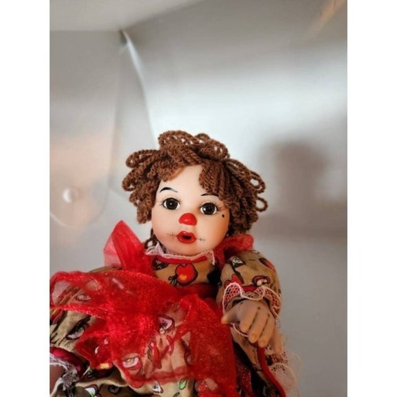 Marie Osmond Sugar and Spice Raggedy Ann RaggaMuffin Rag a Muffin Sculpted Porc - Picture 5 of 10